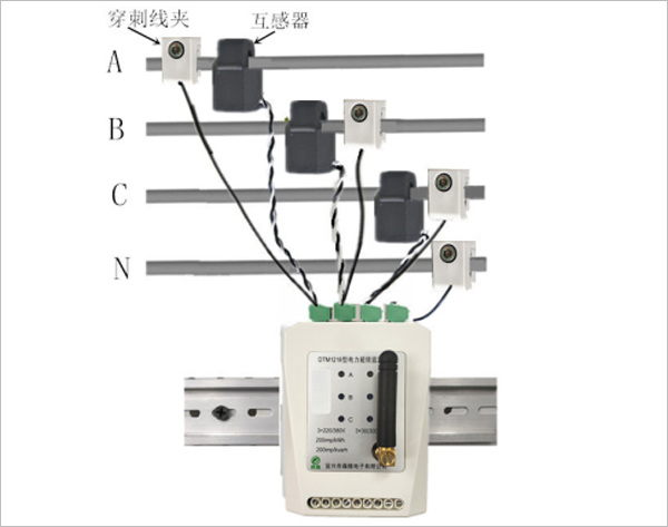 温测型电力能效监测终端（gprs）